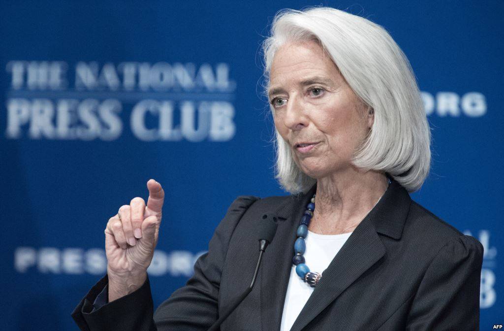 Lagarde: Rreziqet financiare janë shtuar  