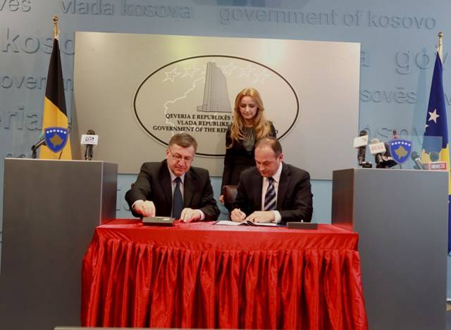 Belgjika dhe Kosova nënshkruajnë protokoll bashkëpunimi