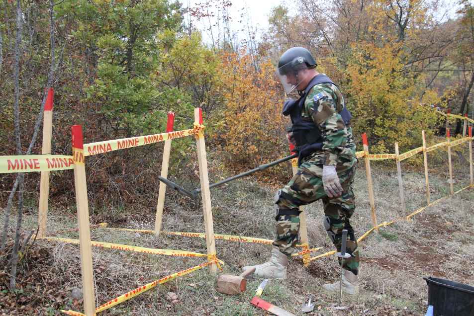 FSK nis operacion për deminimin e zonës së parkut Gërmia