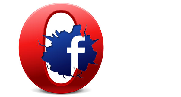 Facebook blen shfletuesin Opera