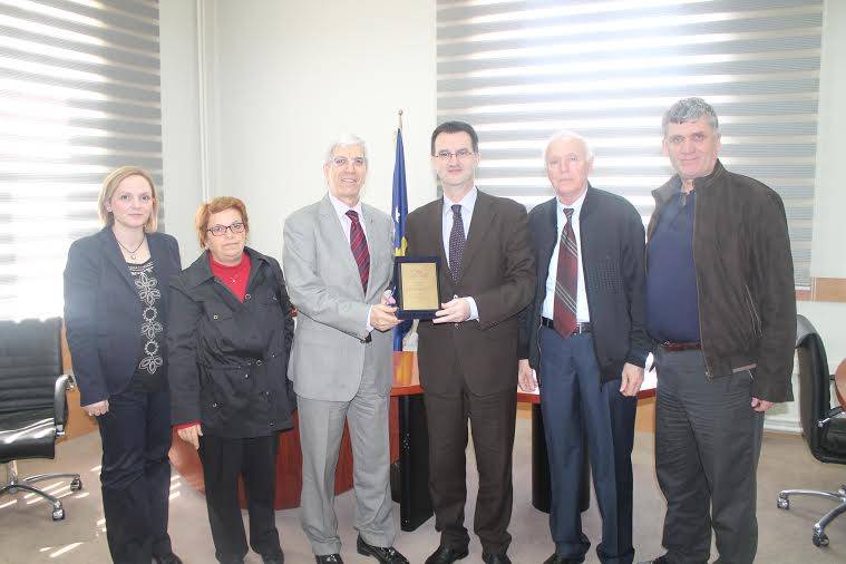Agani u nderua me mirënjohje nga Shoqata “Kosovalilar”