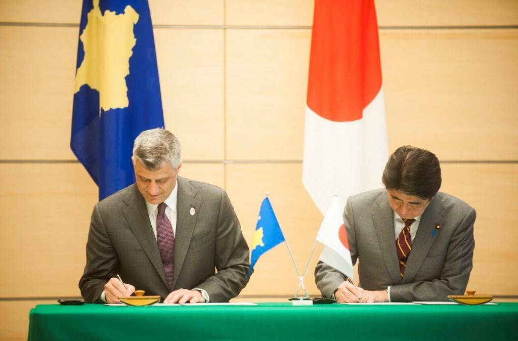 Nënshkruhet deklarata e përbashkët mes Kosovës dhe Japonisë