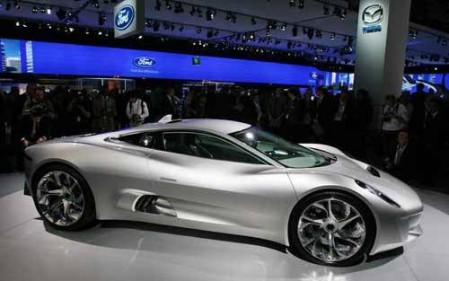 Jaguar C-X75, super-makina hibride në 2013-n