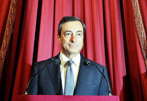 Mario Draghi, Guvernator i ri i BQE-së