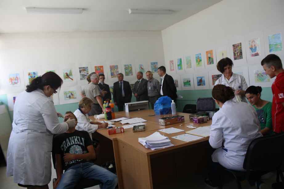 Komunës së Mitrovicës, projekt për shëndetin e nxënësve