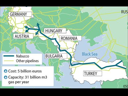 Gazsjellësi “Nabucco”  nis të ndërtohet në vitin 2013