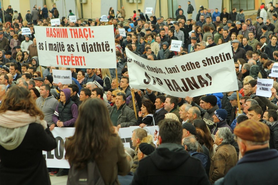 Me 25 prill në gjithë Kosovën mbahen protesta kundër hajnisë