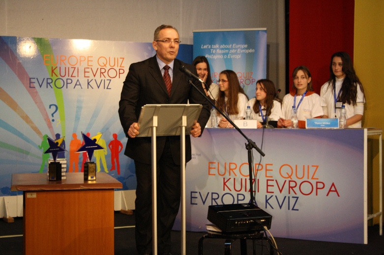 Ministri Buja mori pjesë në kuizin “Evropa”