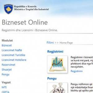 Bie numri i bizneseve të regjistruara