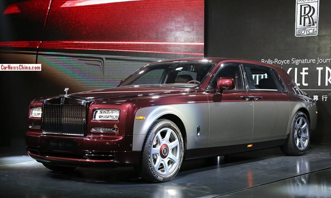 Rolls Royce prezanton modelin e ri Pinnacle Phantom