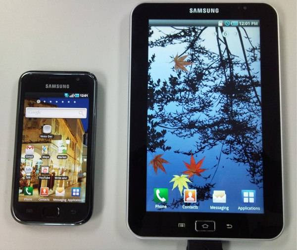 Samsung me telefona të rinj Galaksi nën Android