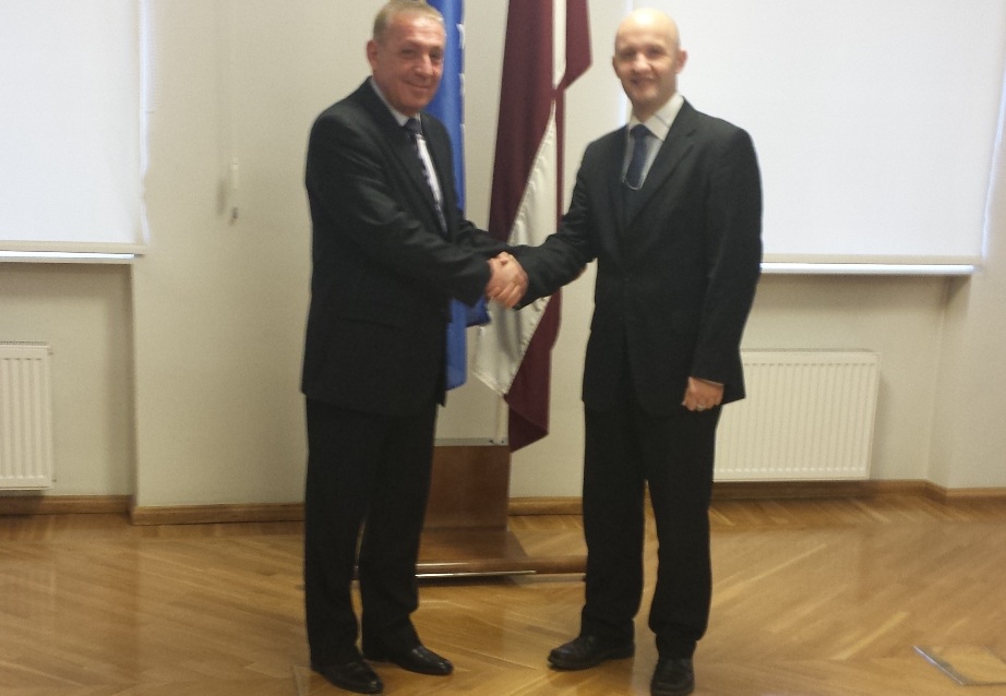 Sekretari i MFSK, Shkelzen Sylaj në vizitë zyrtare në Letoni