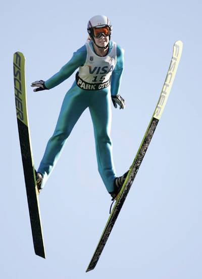 Kala fituese e medaljes së artë në vrapim me ski tek femrat