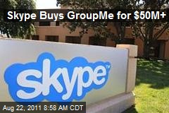Skype blen GroupMe