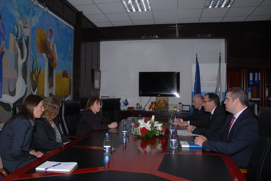 Jacobson vizitoi Bankën Qendrore të Republikës së Kosovës