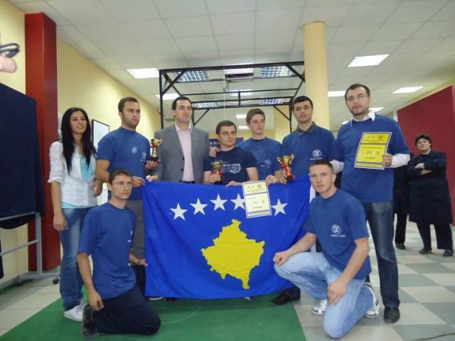 UBT Kosova - Robots rrëmbeu kupën e Evropës