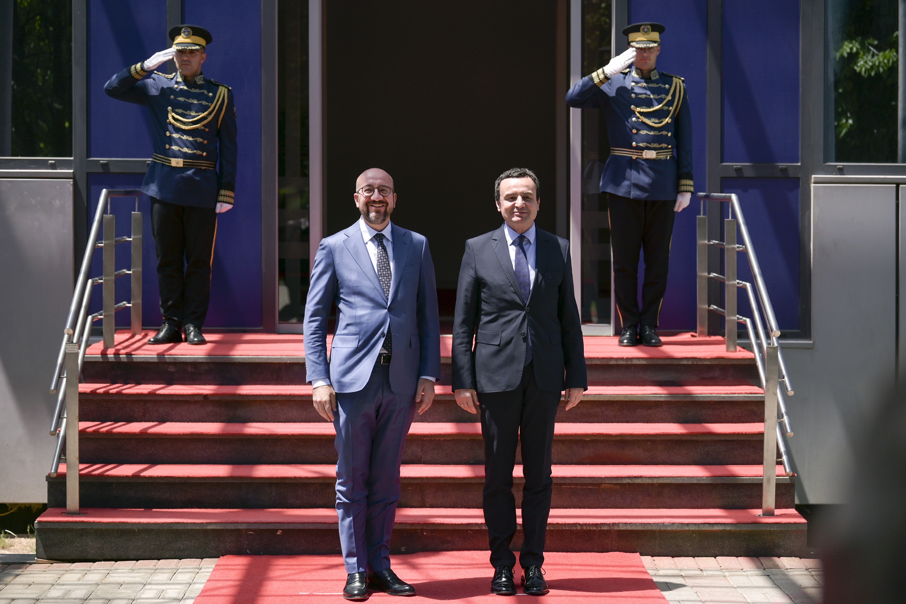 Kryeministri Kurti priti në takim Presidentin e Këshillit Evropian, Charles Michel