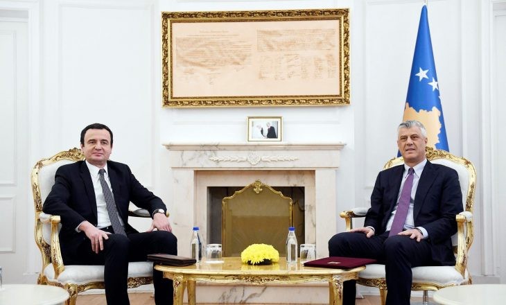 Kurti në pritje të përgjigjes nga Thaçi për letrën e fundit të dërguar