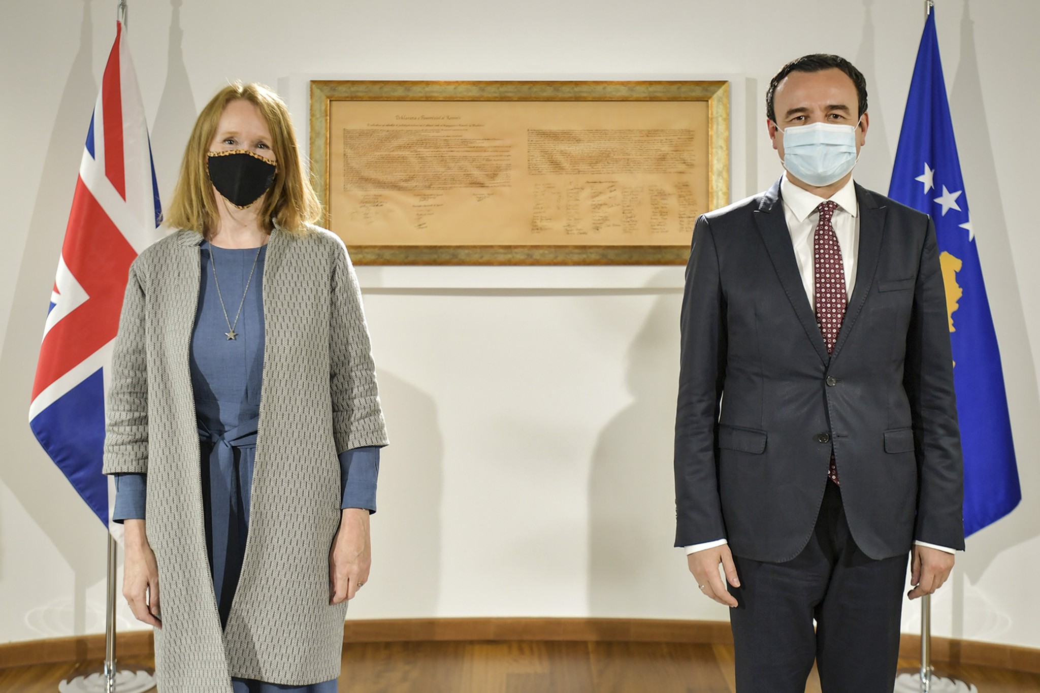 Ministrja Graham përsëriti përkrahjen në planin afatgjatë për Kosovën