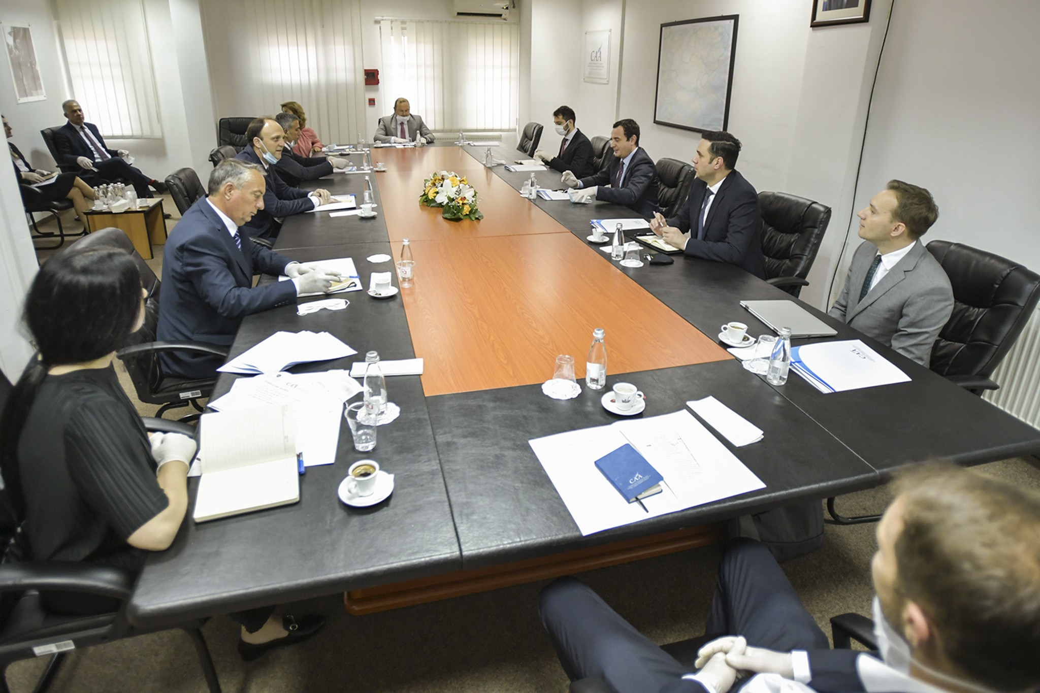 Kryeministri Kurti ofroi mbështetjen e Qeverisë për Autoritetin e Aviacionit Civil