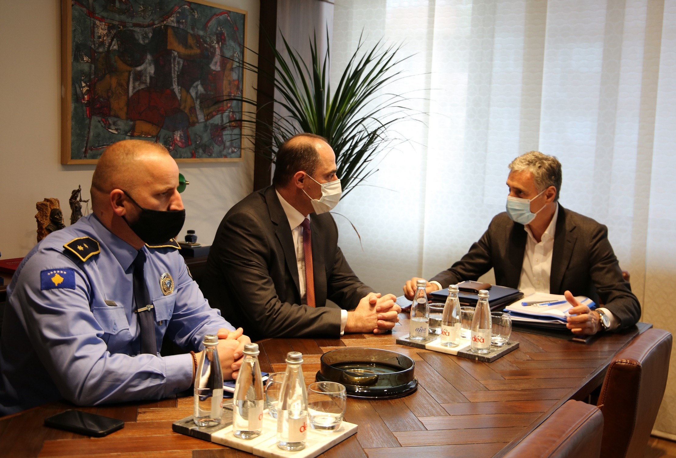 Lumezi dhe Mehmeti diskutojnë për avancimin e bashkëpunimit ndërinstitucional