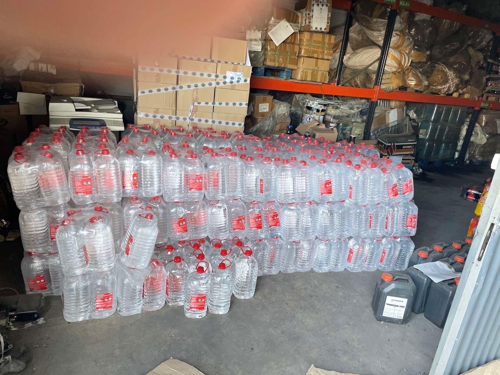 Dogana parandalon kontrabandën e alkoholit etilik