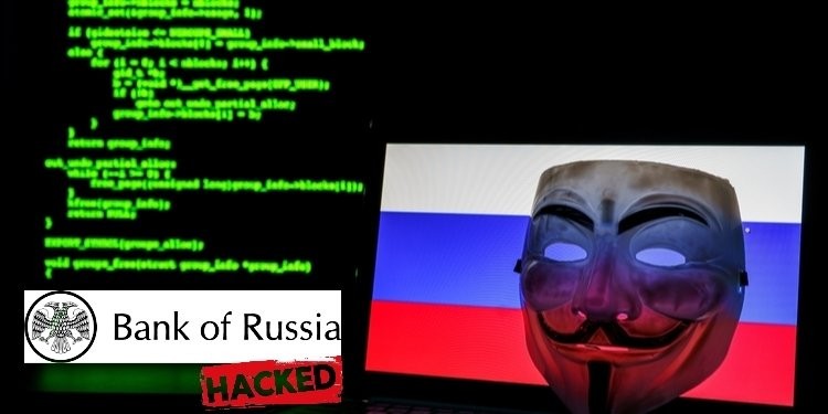 Anonymous hakon Bankën Qendrore Ruse pritet të publikojë 35 mijë dosje sekrete