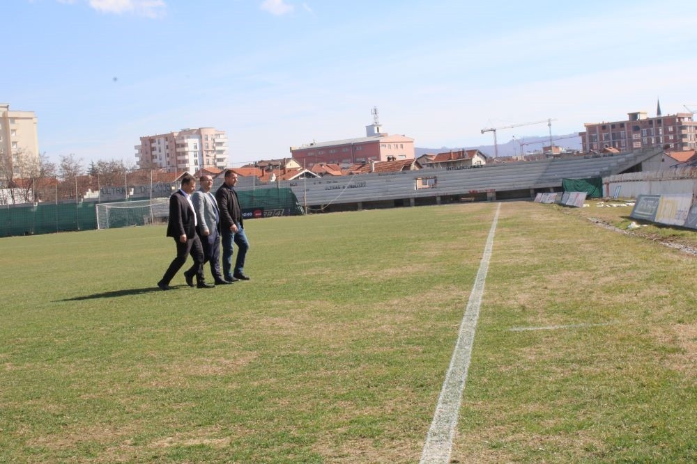 Më 2 mars nisin punimet në stadiumin e qytetit në Gjilan