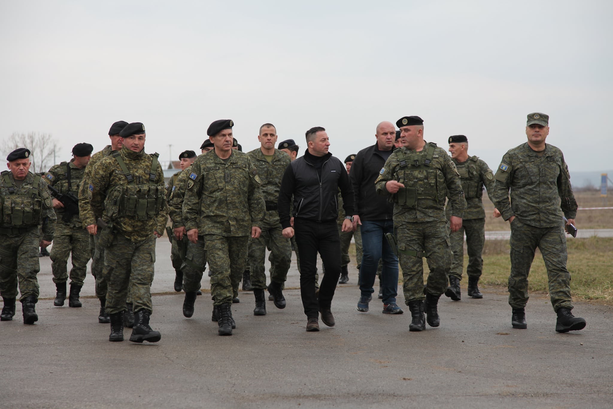 Ministri Mehaj inspektoi nga afër aktivitetet gjatë Stërvitjes fushore "Phoenix Alfa"