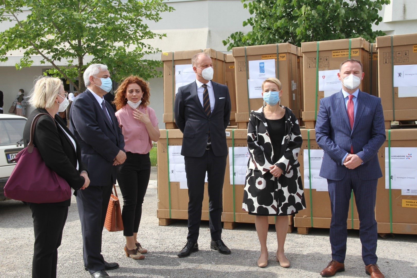 20 ventilatorë të blerë me fonde të Norvegjisë, Zvicrës dhe Luksemburgut iu dorëzuan QKUK-se
