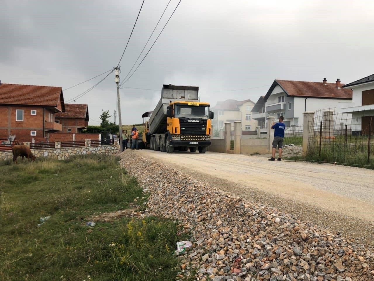 Gjilani po e përmbyllë asfaltimin e të gjitha rrugëve në lagjen Arbëria