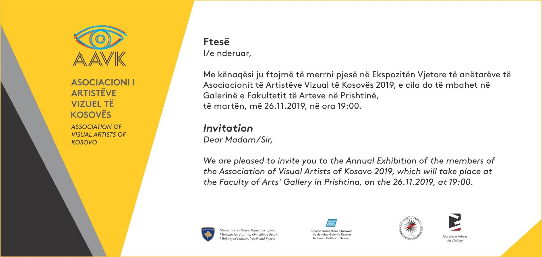 Asociacioni i Artistëve Vizual të Kosovës sjell ekspozitën vjetore