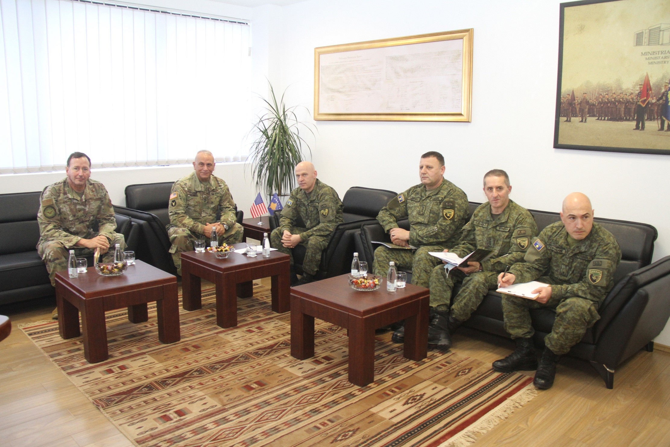 Gjeneral Corell shpreh vlerësimin e lartë për vizionin e Gjeneral Jasharit