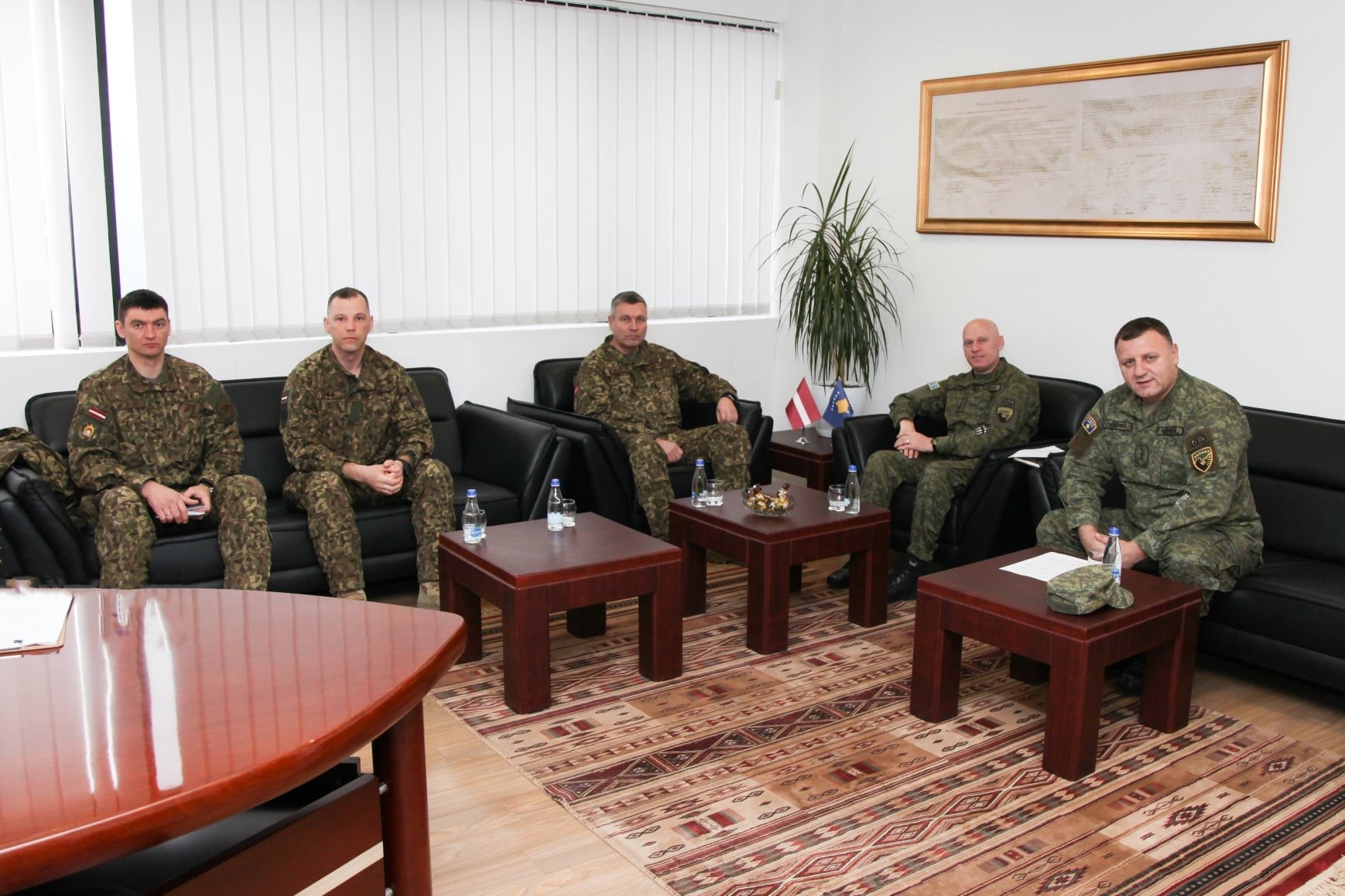 Gjeneral Jashari priti në takim Shefin e Mbrojtjes se Letonisë, Gjenerallejtënant Leonīds Kalnins