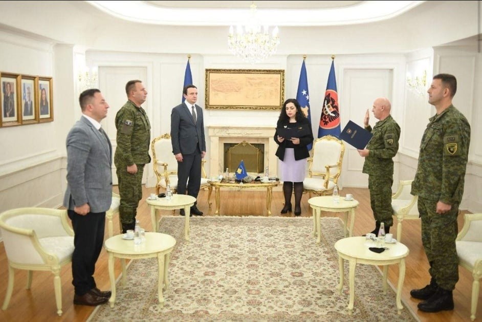 Gjeneralmajor, Bashkim Jashari merr detyrën e Komandantit të FSK-së