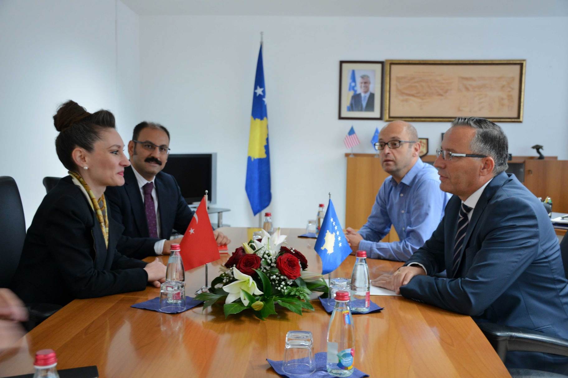 Ministri Hamza e njoftoj Ambasadoren turke për situatën Makro-Fiskale