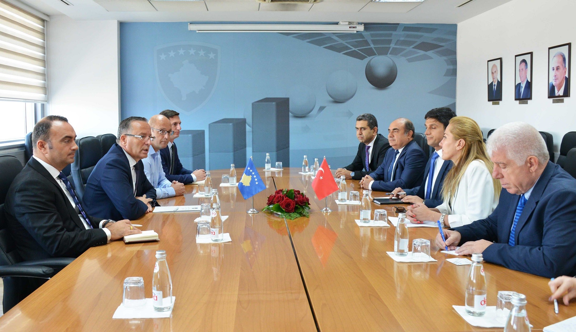 Ministri Bedri Hamza takoi përfaqësuesit e bizneseve nga Turqia