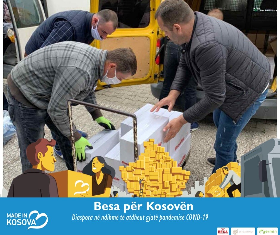 Besa për Kosovën: Skenderaj ndihmohet me 200 pako