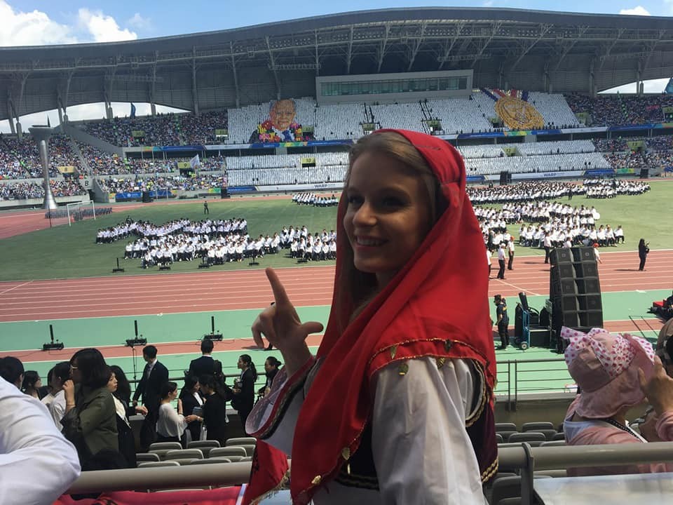 Blerina Ajvazi kthehet nga Samiti i Promovimit të Paqes