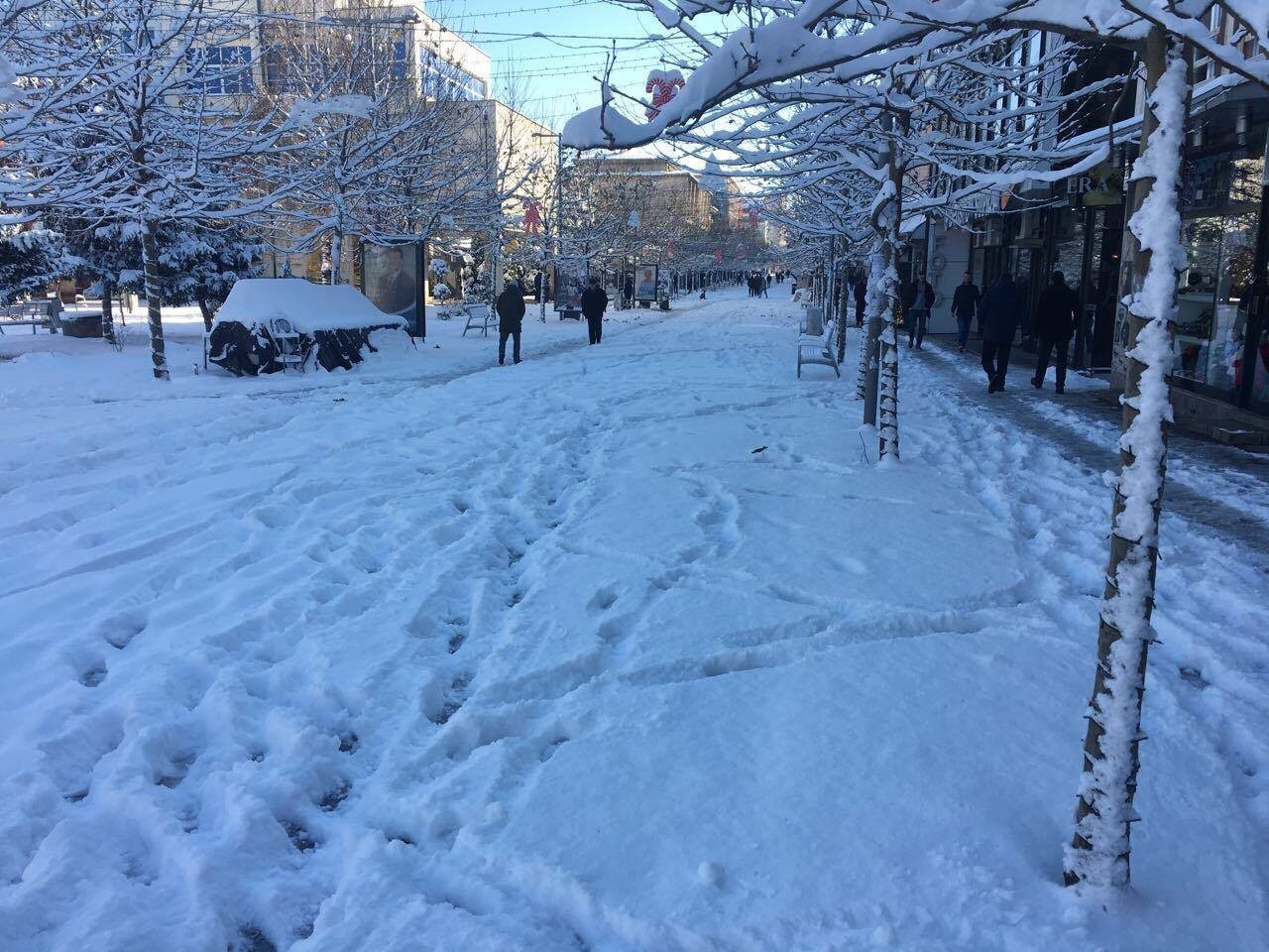 Bora e zënë në befasi Komunën e Ferizajt 