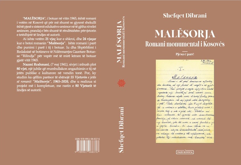 Botohet studimi "Malësorja, romani monumental i Kosovës"