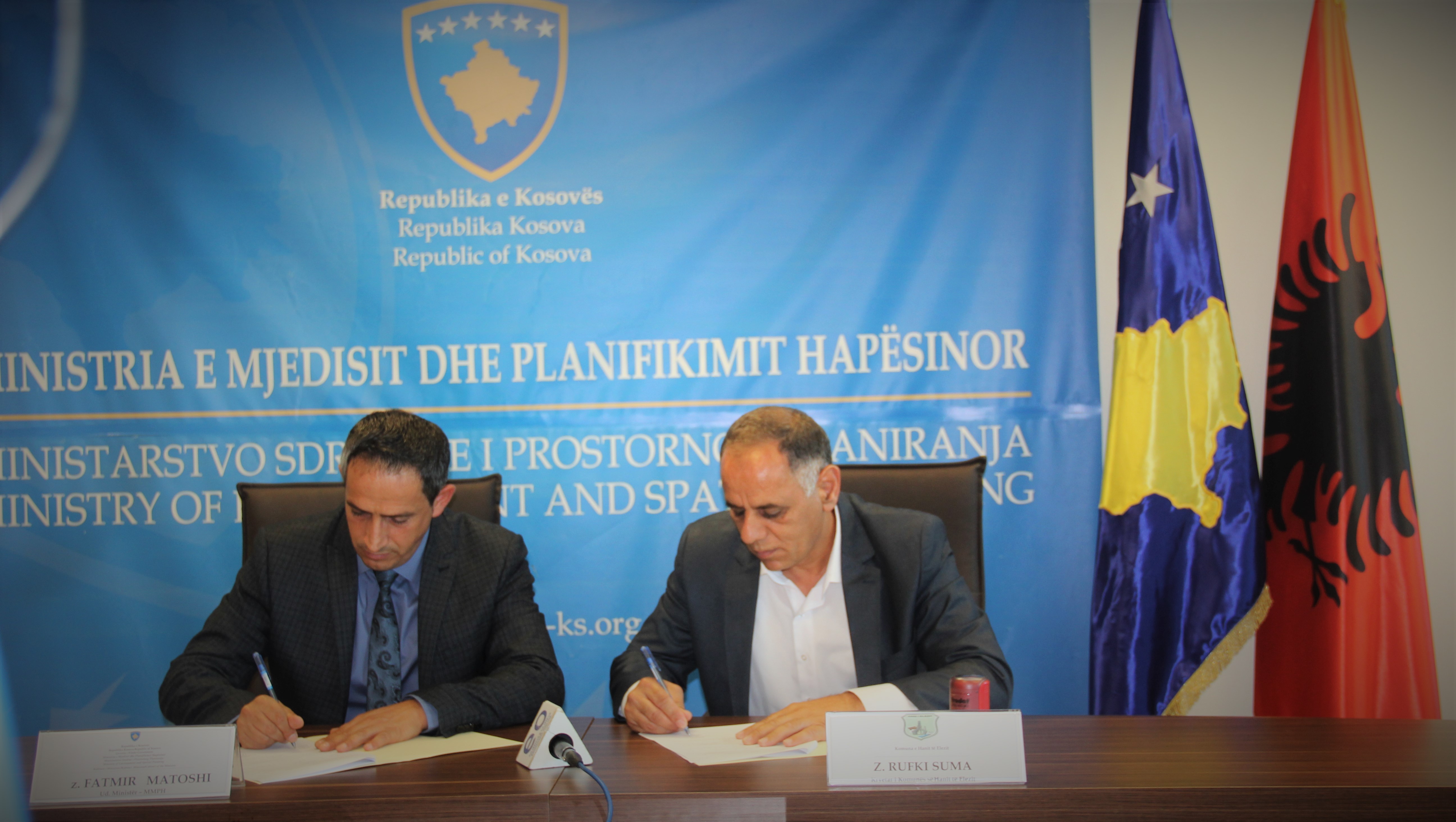 MMPH mbështet projektin 50 mijë euro për Komunën e Hanit të Elezit