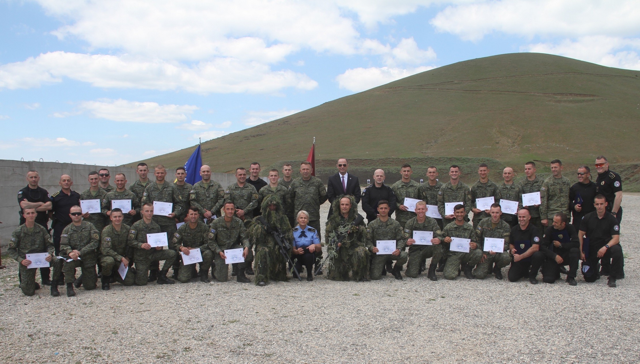 Certifikohen snajperistët e FSK-së PK-së
