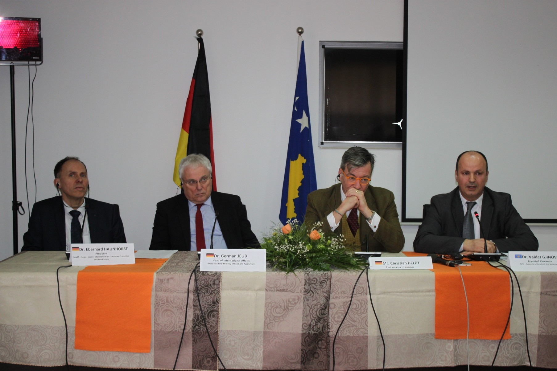 Gjermania do të vazhdoj mbështetjen për Agjencinë e Ushqimit dhe Veterinarisë  