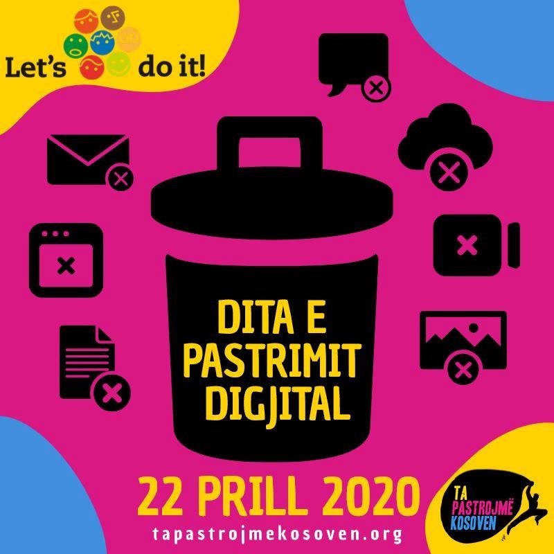 Let’s Do It nis fushatën “Dita e Pastrimit Digjital”