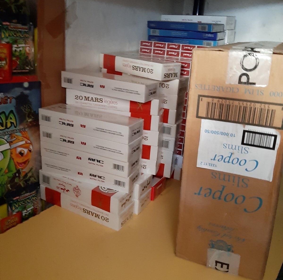 Dogana kap rreth 2000 kg cigare dhe duhan te kontrabanduar