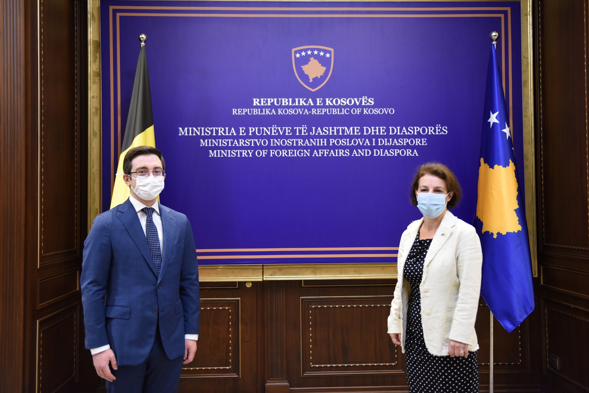Belgjika do të vazhdojë të përkrahë Kosovën