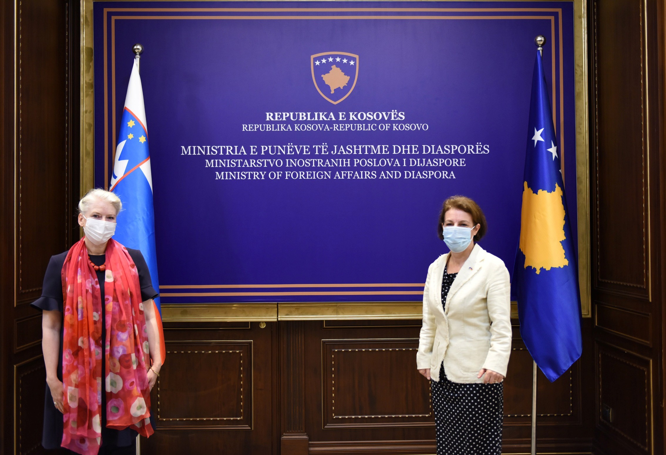 Ambasadorja Benedejqiq rikonfirmoi mbështetjen e Sllovenisë karshi Kosovës