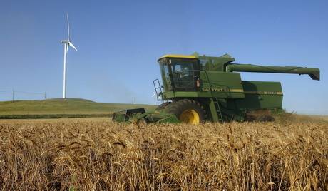 Ukraina prodhoi 55 milionë ton drithëra