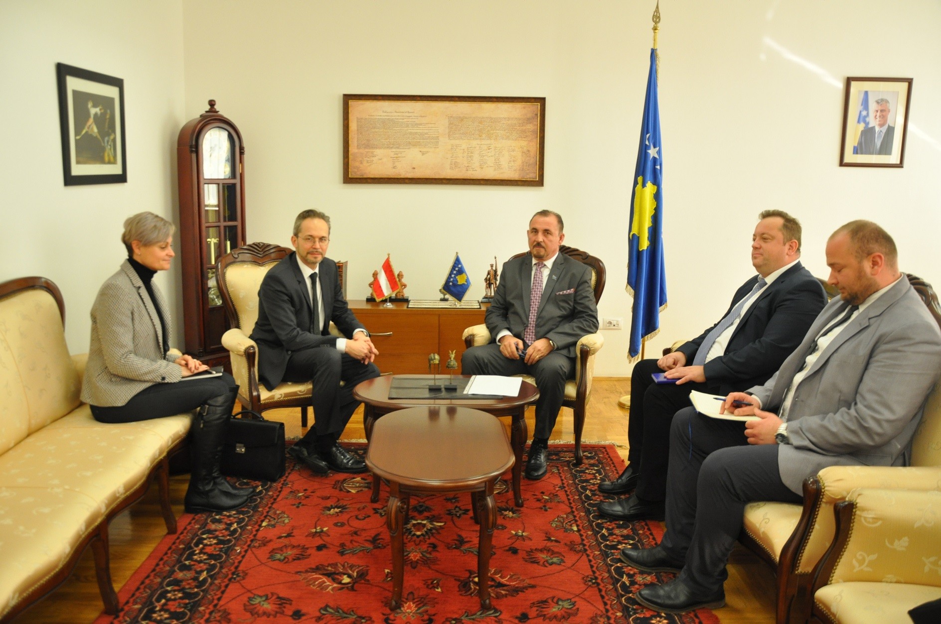 Austria do të vazhdojë përkrahjen për Kosovën veçanërisht institucionet e sigurisë